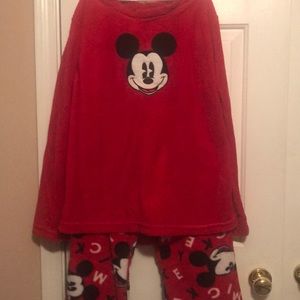 Mickey Mouse Fleece PJ Set